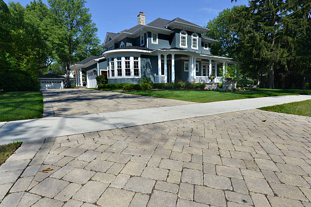 Permeable Paver Driveway in Paris, KY